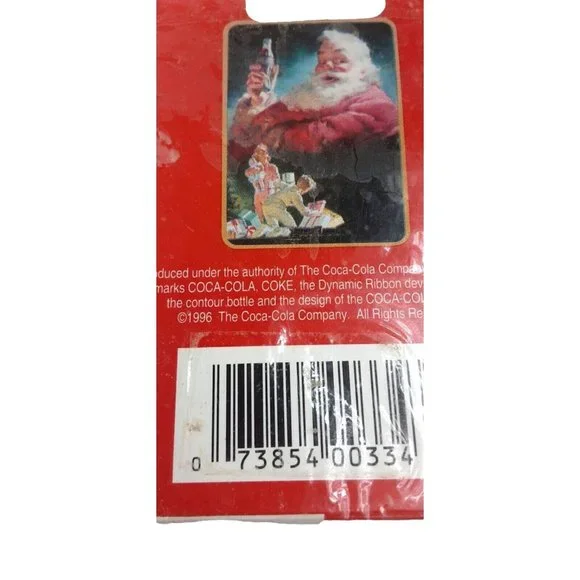 Vintage‎ 1996 Coca Cola Coke Santa Claus Christmas Red Playing Cards Seal… - Picture 8 of 8